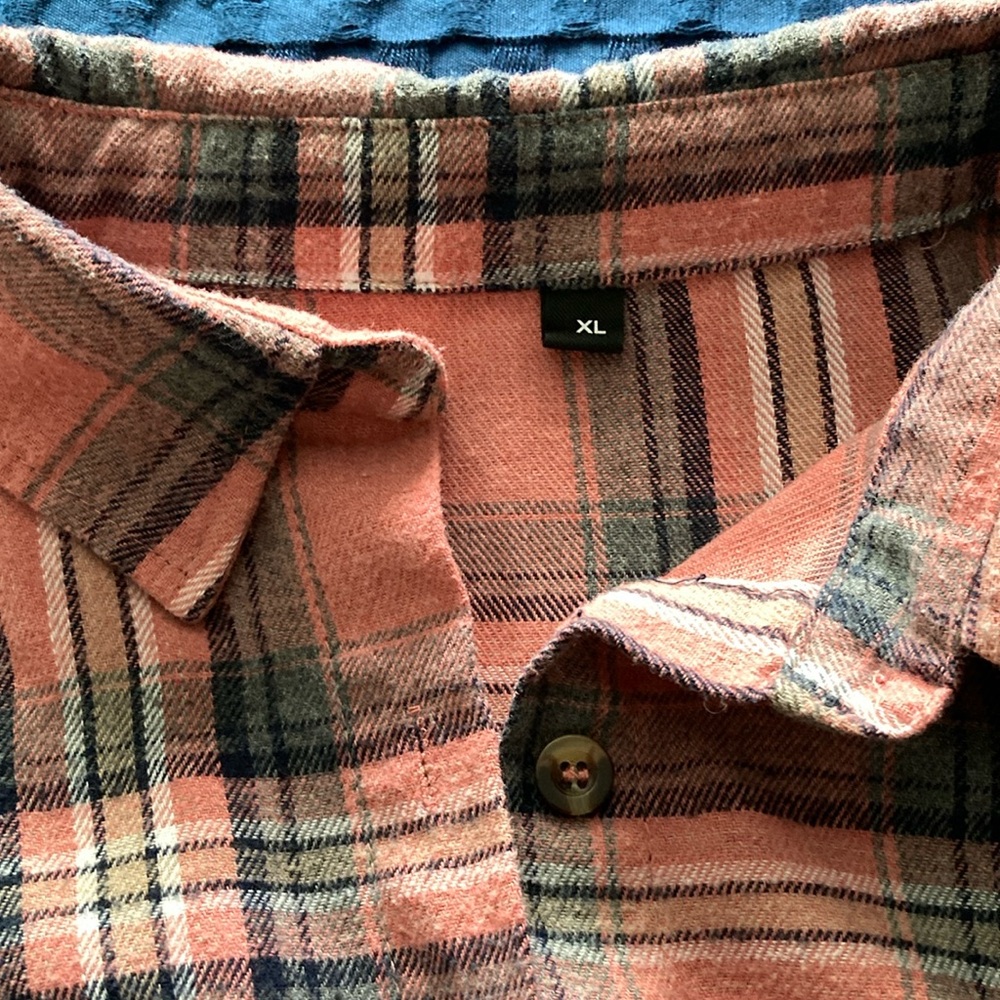 Lighter weight flannel shirt